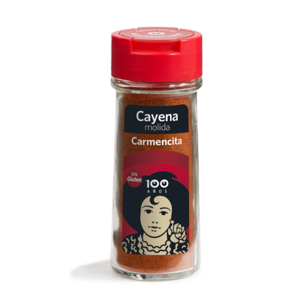 فلفل كايين تشيلي مطحون برطمان زجاجي